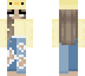 duck hat girl :d