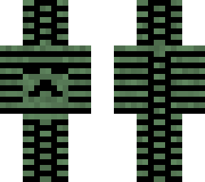 green man with black