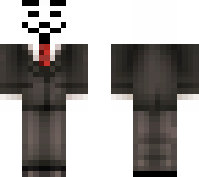 hacker with suit
