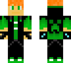 hoodie boy green version