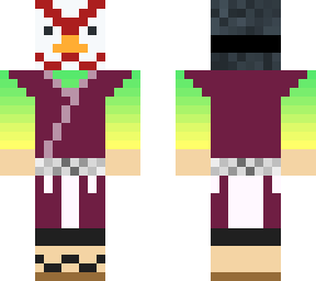 kabuki penguin