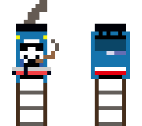 lanky thomas the dank engine