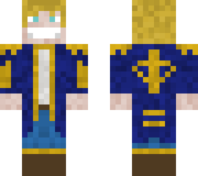 man wit blue coat