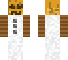 minecraft snowman (spoopy)