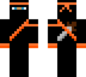ninja with sword (headpart)
