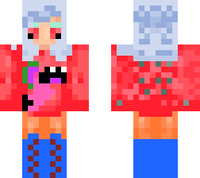 opposite of thea's minecraft skin