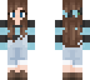 overalls girl edit