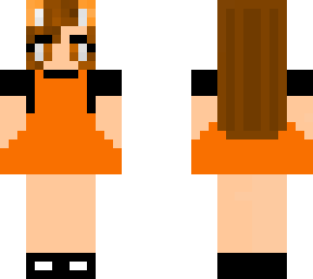 pumpkin neko girl