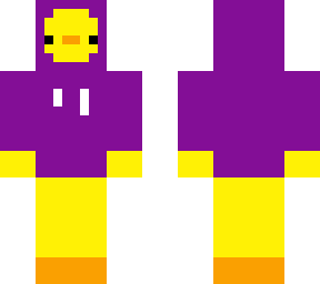 purple hoodie duck