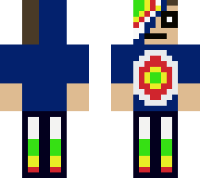 rainbow superhero
