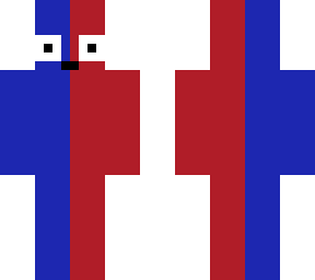 red v blue