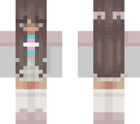soft girl trans flag