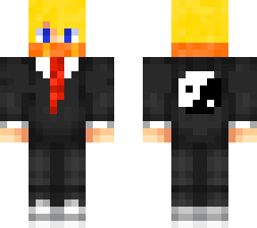 suit man yellow