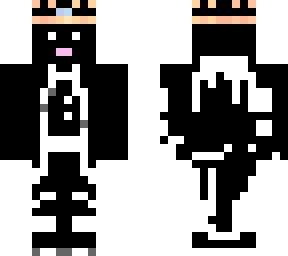 technoblade crown little smile