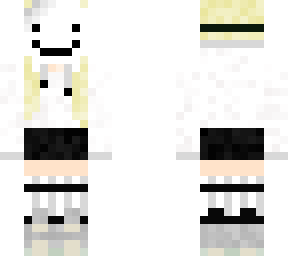 white masked girl