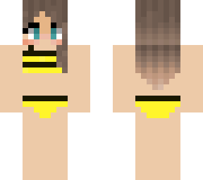 yellow bikini
