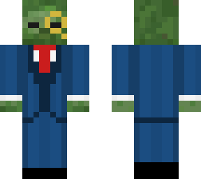 Zombie with suit | Minecraft Skin