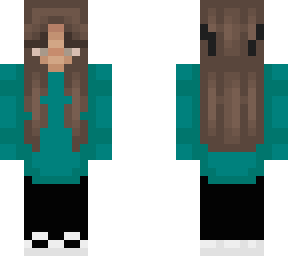 aqua sweater egirl