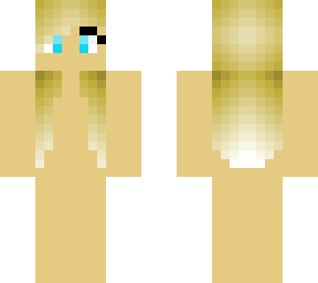 blonde hair template