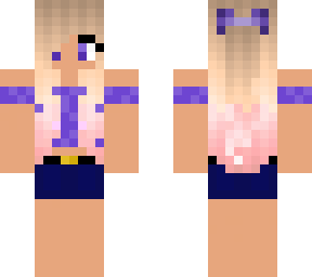 blonde purple