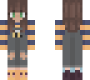 blue & yellow bee overalls