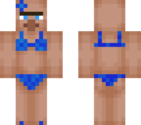 blue bikini villager