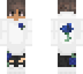 blue rose hoodie boy