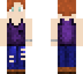 boy purple tank top