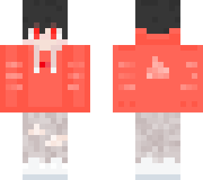 boy with red hoodie