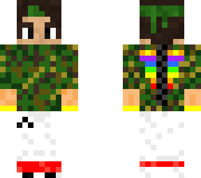 camouflage waste