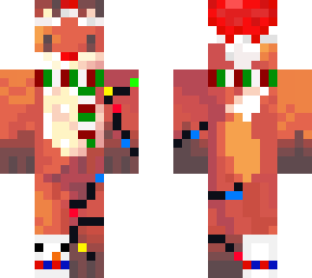 christmas fox