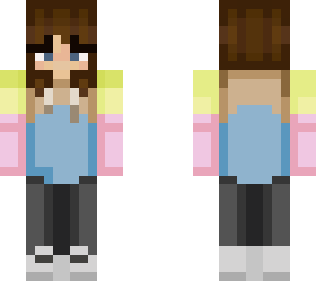 color block hoodie