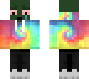 crying frog with rainbow hoodie