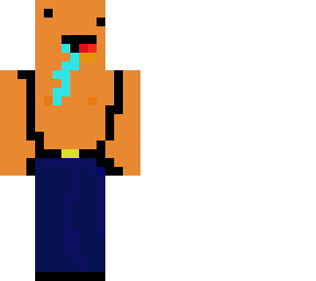 derp skin with overalls
