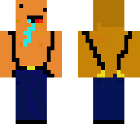 derp skin with overalls
