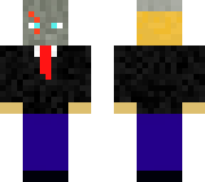 duane with grim armor with no mouth