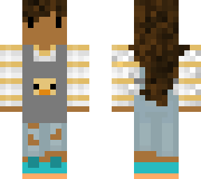 duck girl skin
