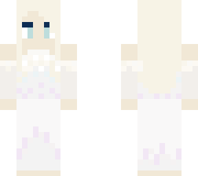 elsa in her white dress