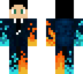 fire and ice suit (dark hair)(no hair textures)