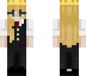 girl in a suit ?