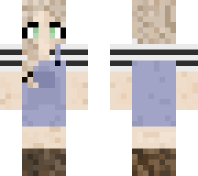 girl in overalls (blonde)