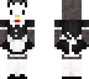 gray penguin maid