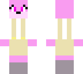 i made my oc i made for my gf as a minecraft skin