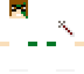 lizard man white robe