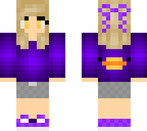 main skin purple iii new hair 2.0