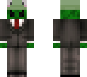 moss alien in frog suit