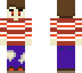 my first custom skin (fixed clothing)