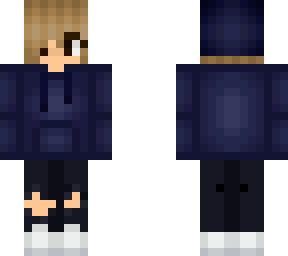 navy hoodie