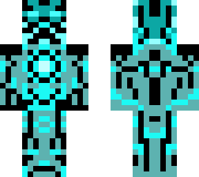 neon warrior (effect) (blue)
