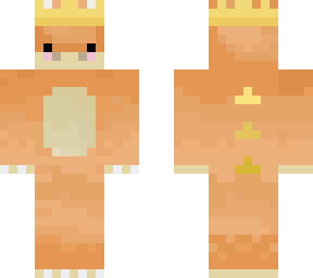 orange dino crown